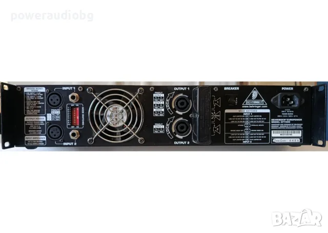 Висококачествен усилвател Behringer Europower EP1500 - 1бр., снимка 5 - Ресийвъри, усилватели, смесителни пултове - 55382348