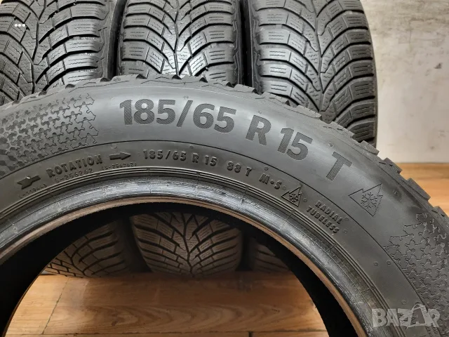  185/65/15 Continental / зимни гуми, снимка 8 - Гуми и джанти - 55659741