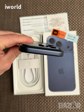 КАТО НОВ❗️ 24М ГАРАНЦИЯ❗️ iPhone 17 Pro Лизинг от 42€/мес 256GB⚠️ Deep Blue, снимка 6 - Apple iPhone - 54591950
