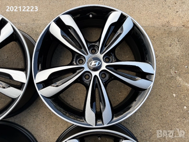 4 броя алуминиеви джанти за Hyundai IX35,IX20,Tucson,Kona,Ioniq,Elantra,Lafesta 17, снимка 12 - Гуми и джанти - 54654439
