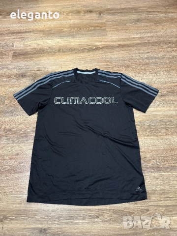Мъжка Vintage тениска Adidas Climacool performance Т-shirt , L размер, снимка 3 - Тениски - 54468100