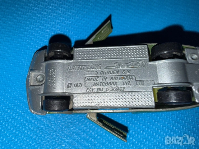 Количка Мatchbox , CITROEN  S.M. , 1971 година , снимка 5 - Други ценни предмети - 55010289