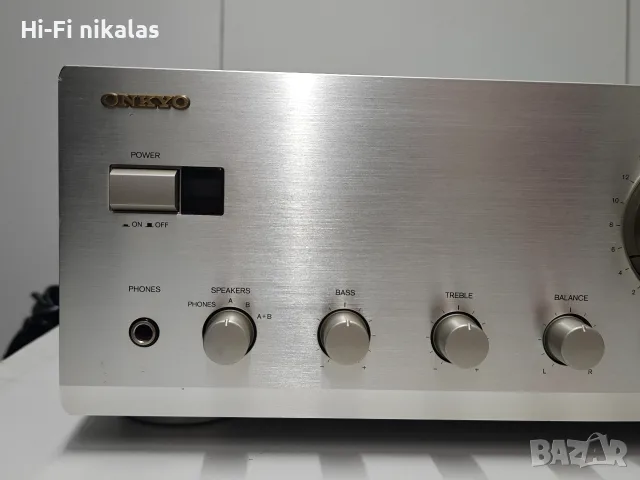 стерео усилвател ретро Hi-Fi ONKYO A-9511, снимка 2 - Ресийвъри, усилватели, смесителни пултове - 55587663