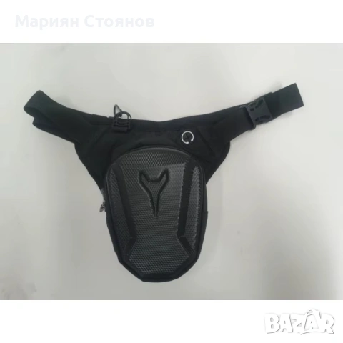 Мото чанта за крак бедро кръст за мотор чантичка раничка водоустойчива карбон твърд корпус Rider bag, снимка 8 - Аксесоари и консумативи - 54633683