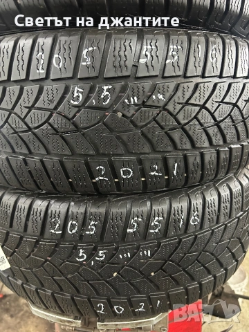 Гуми 205/55/16 Goodyear 4 броя Зимни, снимка 3 - Гуми и джанти - 54658987