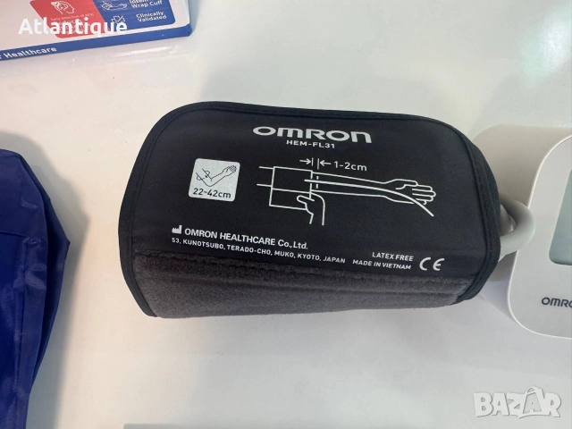 Апарат за кръвно налягане Omron X3 Comfort Afib с маншет, снимка 5 - Уреди за диагностика - 55078284