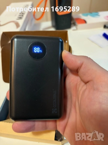 POWER BANK-ВЪНШНА ПРЕНОСИМА БАТЕРИЯ 20000mah,с бързо зареждане,за две устройства , снимка 4 - Външни батерии - 54910236