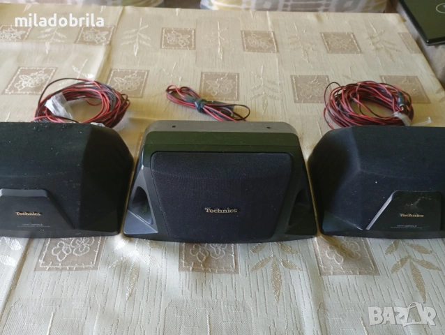 Technics централен високоговорител  + 2 тонколони , снимка 15 - Тонколони - 54561500
