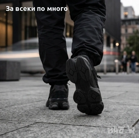 👟Мъжка серия Маратонки New Balance 9060 „Triple Black, снимка 7 - Маратонки - 54520947