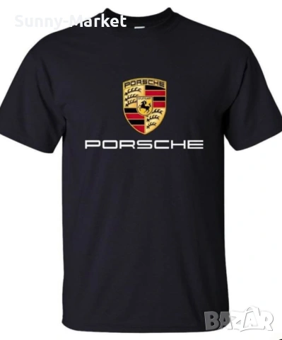 Тениска PORSCHE , 5 модела , мъжки дамски и детски блузи , фланелки порше, снимка 3 - Тениски - 54543695