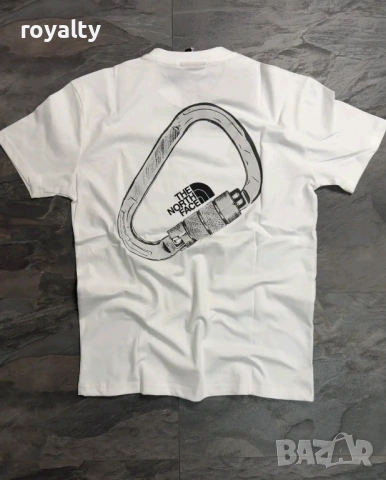 The North Face Нова Бяла Мъжка Тениска 