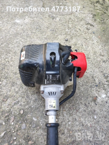 Бензинов моторен тример IKRA внос от Германия работи перфектно, снимка 7 - Градинска техника - 53984263