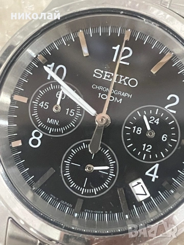 Часовник seiko оригинал, снимка 5 - Мъжки - 54526341