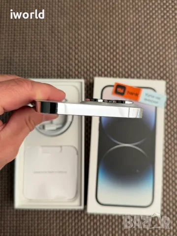 100% БАТЕРИЯ ❗️ iPhone 14 Pro MAX Лизинг от 20€/мес / Silver - бял/ сив 128Gb 📛, снимка 11 - Apple iPhone - 55614059