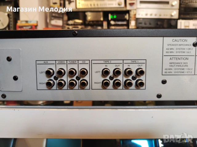 Усилвател Harman Kardon HK 620 – High Current мощ и американски детайл, снимка 9 - Ресийвъри, усилватели, смесителни пултове - 54749344