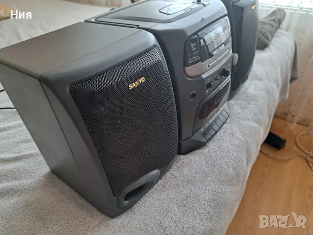 Sanyo cd player + касети, снимка 2 - MP3 и MP4 плеъри - 55342569