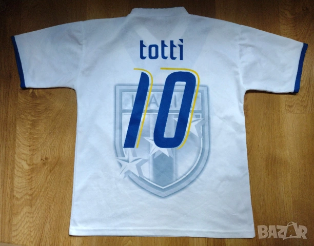 Italy / Totti #10 - мъжка футболна тениска на Италия
