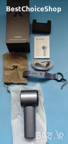 Преносим вентилатор Регулируема скорост 1-100 Турбо Презареждаем 3600mAh Дигитален дисплей, снимка 5 - Вентилатори - 54088152