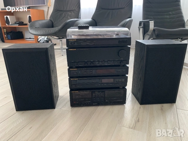 Рядък Hi-Fi Стек Marantz – Пълен Комплект с Тонколони и Дистанци, снимка 10 - Аудиосистеми - 54462800
