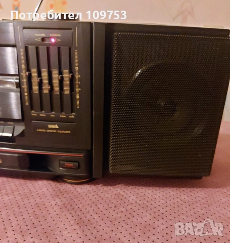 Радиокасетофон JVC PC-V66, снимка 6 - Радиокасетофони, транзистори - 54388143