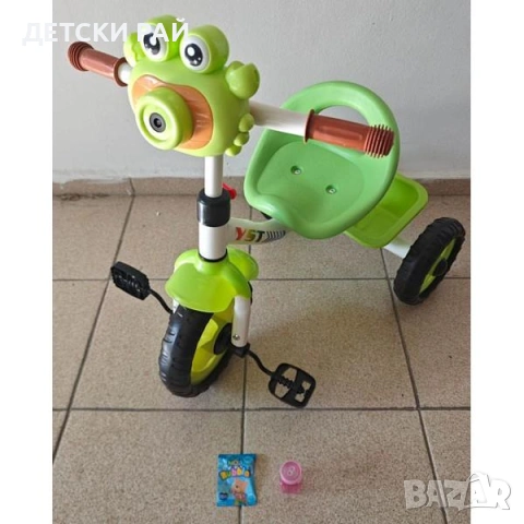 Триколка рак със сапунени балони, снимка 2 - Детски велосипеди, триколки и коли - 53975208