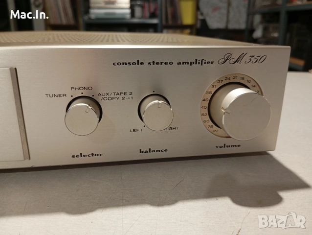 Усилвател MARANTZ PM350, снимка 3 - Ресийвъри, усилватели, смесителни пултове - 54383456
