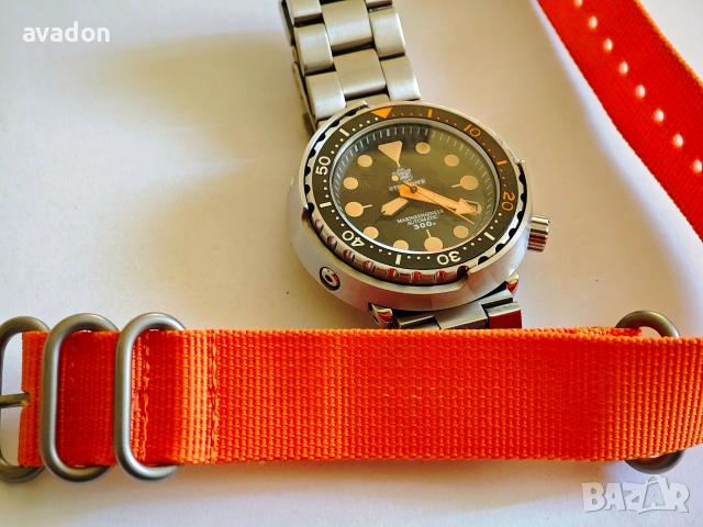 STEELDIVE automatic, saphire wr 300m by seiko, снимка 10 - Мъжки - 54995856