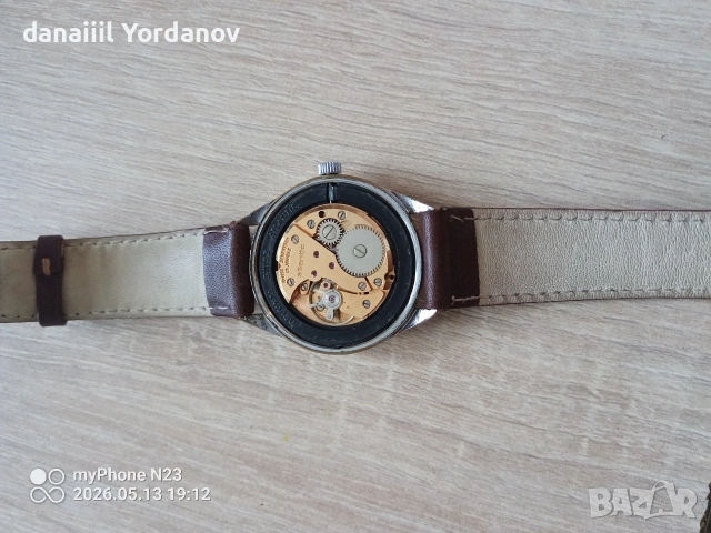 Atlantic Worldmaster Original 17 Jewels – Обслужен, снимка 2 - Колекции - 53128903