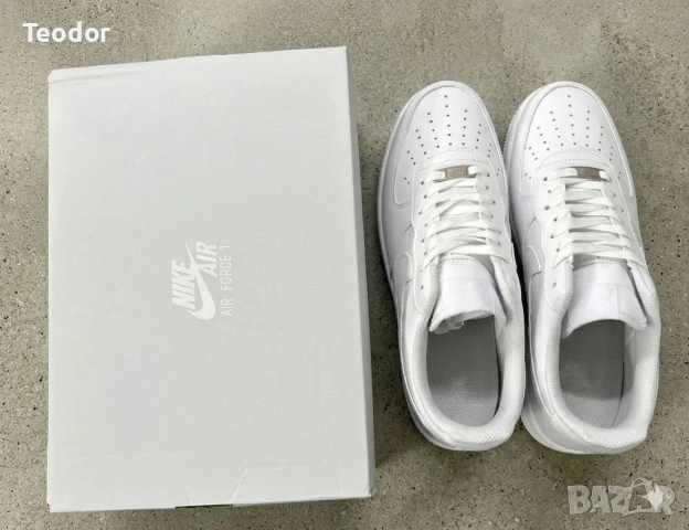 Air Force 1 Бели, снимка 5 - Маратонки - 54139124