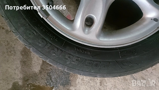 джанти 5х100/16, снимка 2 - Гуми и джанти - 54554609