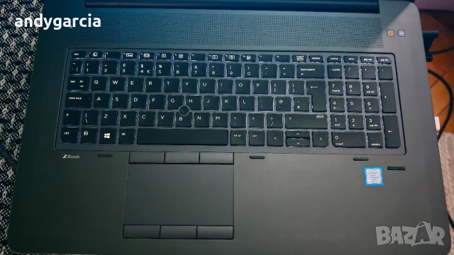 Keyboard HP ZBook 17 G4, 17 G, 15 G3, 15 G4 клавиатура за лаптоп с подсветка, снимка 2 - Други - 54928414