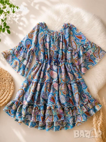 Нова ефирна Boho рокля 