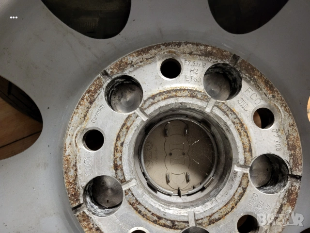 джанти 18" 5х130 Audi Q7 / Ауди Кю7 оригинални, снимка 9 - Гуми и джанти - 54045492