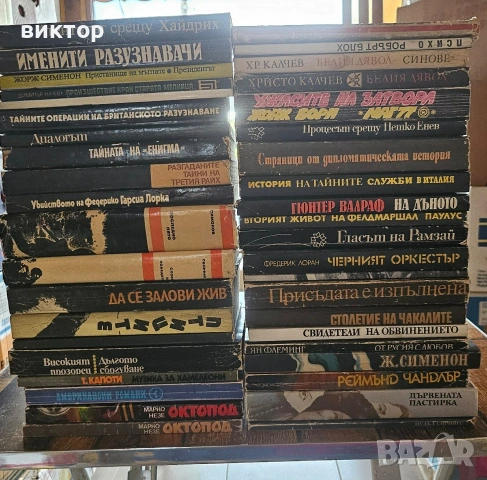 над 310 книги-150 €, снимка 6 - Художествена литература - 54948436