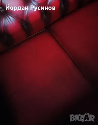 Кожени оригинални дивани chesterfield честърфийлд двойка и тройка , снимка 3 - Дивани и мека мебел - 55684501