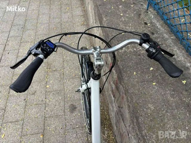 нов 28 цола електрически алуминиев велосипед с 7 скорости усилени капли чисто нов , снимка 6 - Велосипеди - 55409357