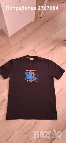 Мъжка тениска Burberry , снимка 3 - Тениски - 55675152