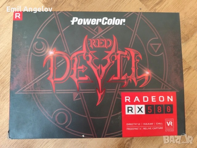 RX 580 8GB PowerColor Red Devil с кутия / Без копане