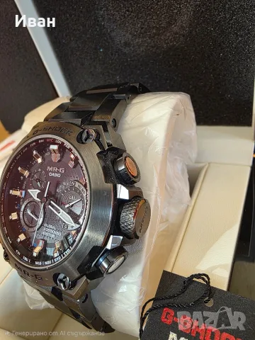 Продавам Casio G-Shock MR-G GPS Hybrid (MRG-G1000) – Като нов / Без забележка, снимка 4 - Мъжки - 55699241