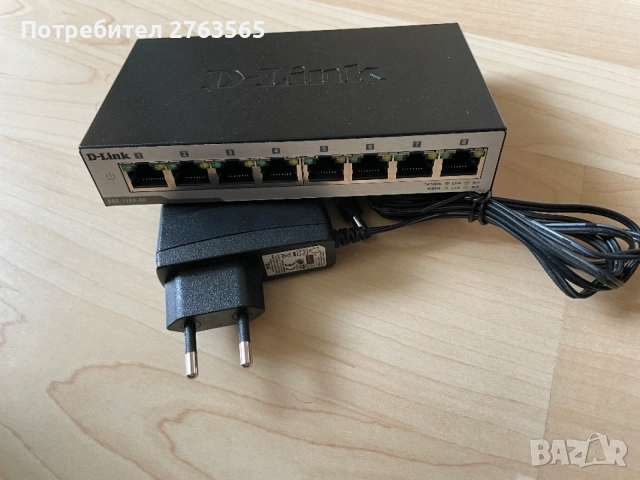  D-Link 8-Port Gigabit Smart Switch DGS-1100-08 