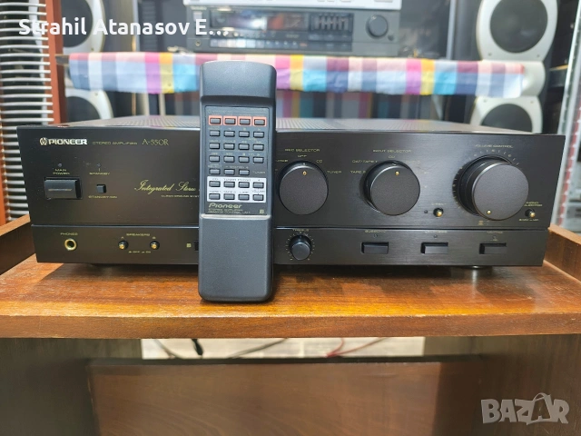 Pioneer A-550 R Стерео Усилвател, снимка 2 - Ресийвъри, усилватели, смесителни пултове - 55238728