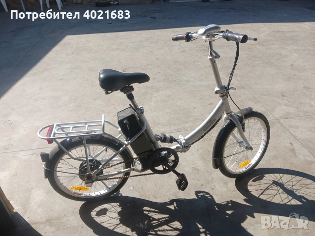 Електрически згъваем велосипед, снимка 6 - Велосипеди - 54908715