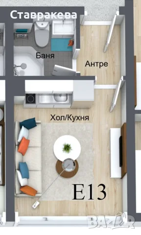 Едностаен апартамент за продажба в нов комплекс - ”Соколиците” | Пампорово. Директно от инвеститора., снимка 2 - Апартаменти - 55656439