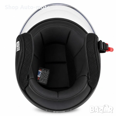 Мото каска Automat-Jet с визьор, Бял, XS/ S/ M/ L и XL, снимка 6 - Аксесоари и консумативи - 54495334