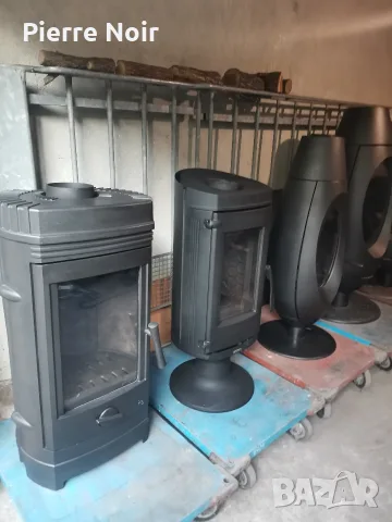 Френска чугунена печка 10kW , снимка 11 - Камини - 55480280