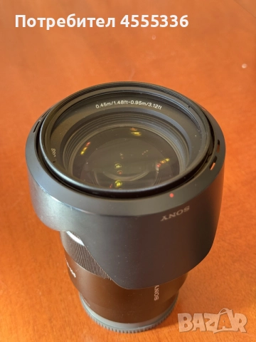 Sony E PZ 18-105mm f/4 G OSS (SELP18105G), снимка 7 - Обективи и филтри - 55508295