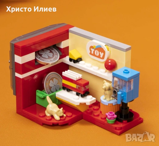 Ретро машина за топчета конструктор Retro Series Gumball Machine 34 см PANTASY, снимка 5 - Конструктори - 54036823