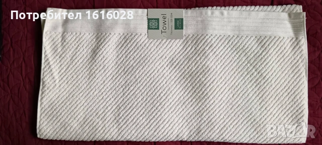 Нова Голяма хавлиена памучна кърпа Towel с размер 70 см./ 140 см., снимка 5 - Хавлиени кърпи - 45159652