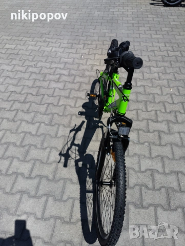BG Алуминиев велосипед 26" MARTY зелен, снимка 6 - Велосипеди - 54261279