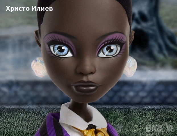 Кукла Monster High Wednesday Колекционерска Кукла Бинка Баркли, снимка 7 - Кукли - 54464939